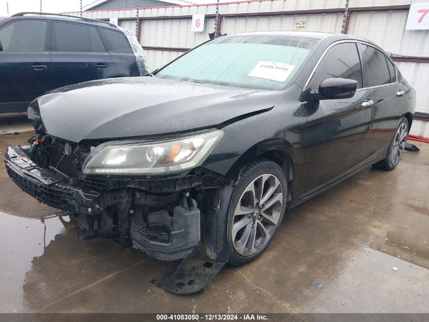 VIN 1HGCR2F5XEA258255 2014 Honda Accord, Sport no.2