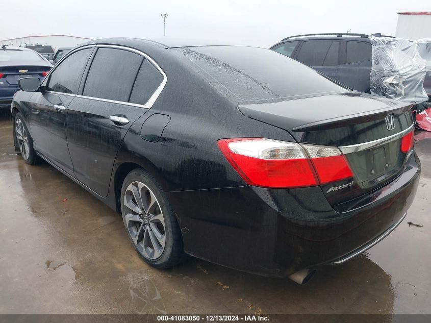 VIN 1HGCR2F5XEA258255 2014 Honda Accord, Sport no.3