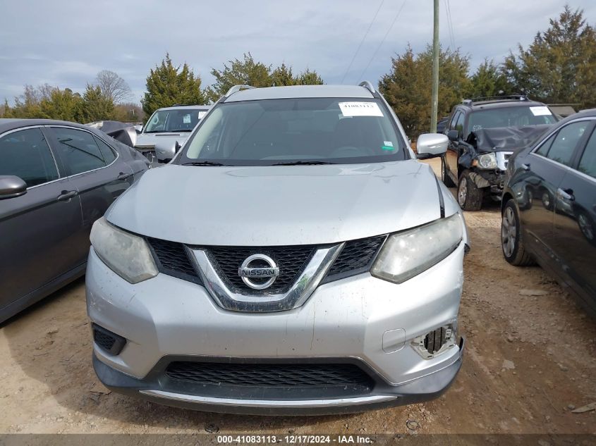 VIN KNMAT2MV1FP563958 2015 Nissan Rogue, SV no.12