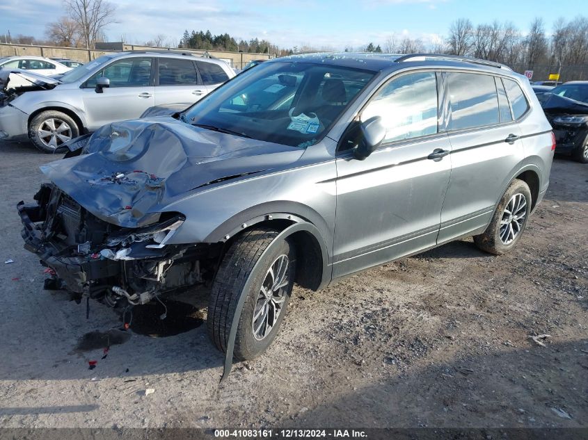 VIN 3VV0B7AX9MM155648 2021 Volkswagen Tiguan, 2.0T S no.2