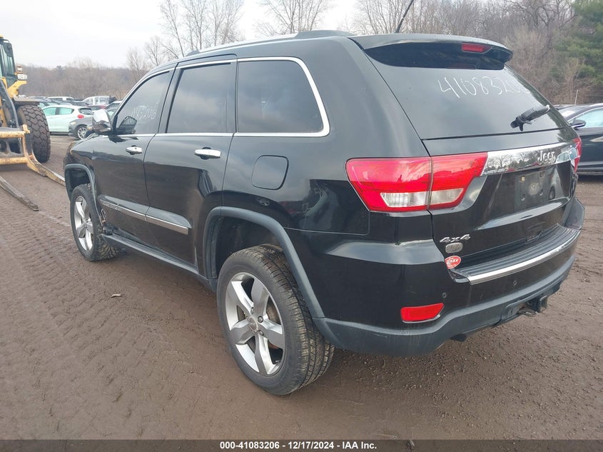 Vin: 1j4rr6gt5bc650065, lot: 41573298, jeep grand cherokee overland 20113