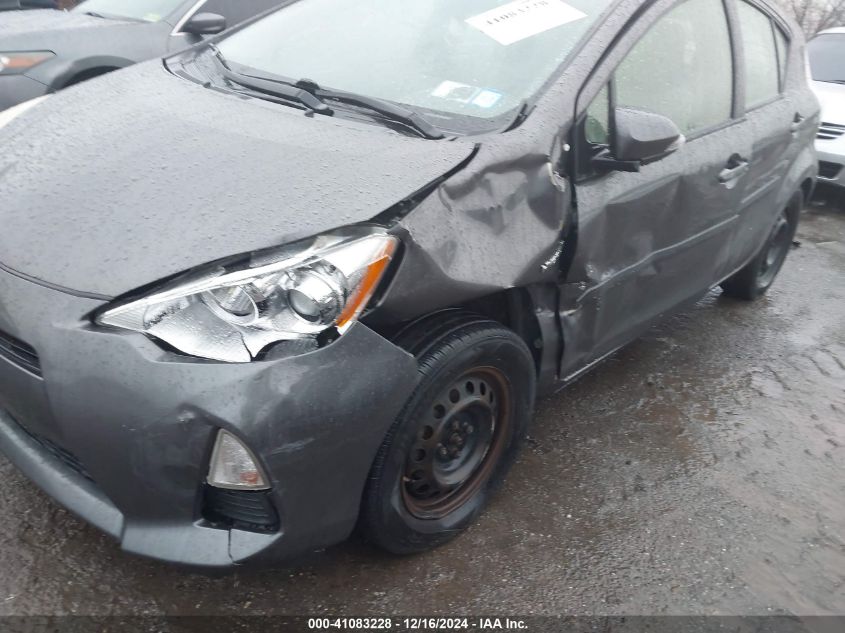 2013 Toyota Prius C VIN: JTDKDTB30D1052282 Lot: 41083228