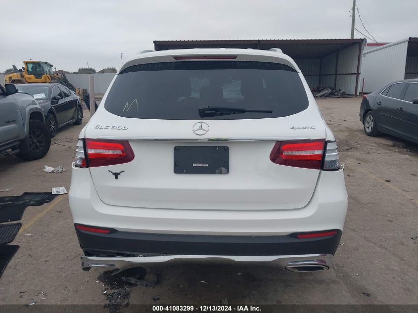 2019 Mercedes-Benz Glc 300 4Matic VIN: WDC0G4KB4KV168595 Lot: 41083299