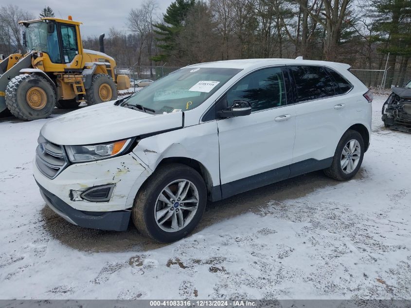 VIN 2FMPK4J85JBB64103 2018 Ford Edge, Sel no.2