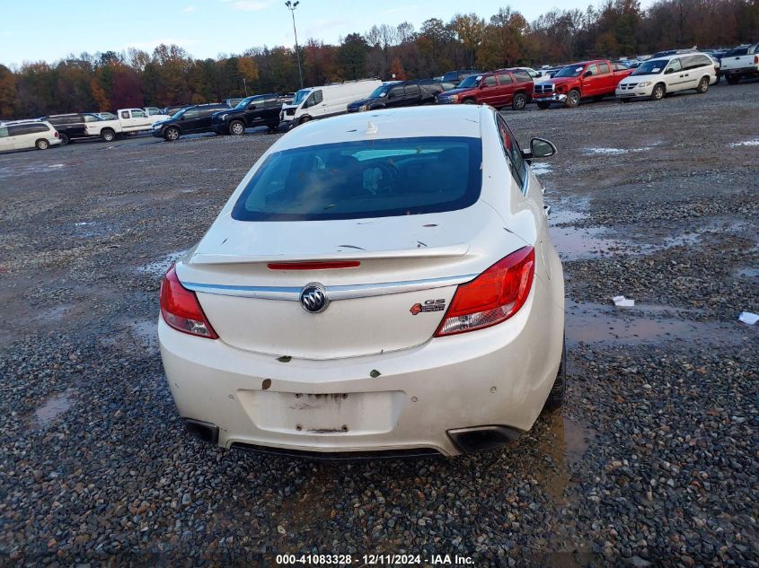 2013 Buick Regal Gs VIN: 2G4GV5GV7D9201612 Lot: 41083328