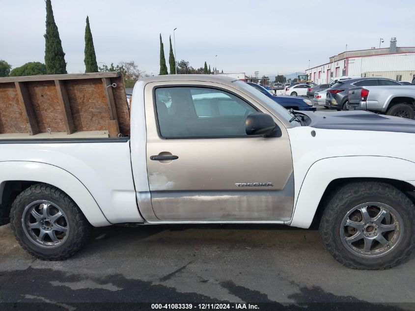 2007 Toyota Tacoma VIN: 5TENX22N87Z344255 Lot: 41083339