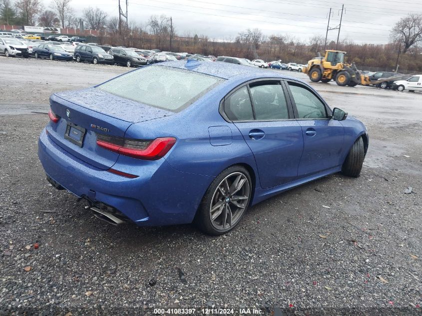 VIN 3MW5U9J01M8B54108 2021 BMW 3 Series, M340I Xdrive no.4