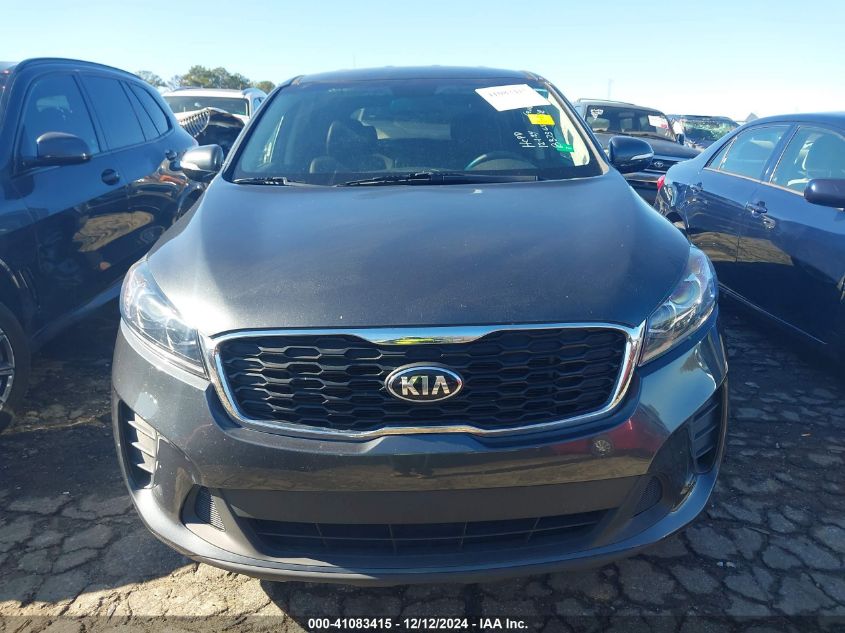 2020 Kia Sorento 2.4L Lx VIN: 5XYPG4A31LG688373 Lot: 41083415