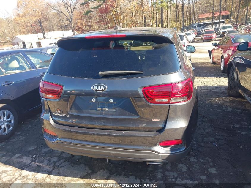 2020 Kia Sorento 2.4L Lx VIN: 5XYPG4A31LG688373 Lot: 41083415