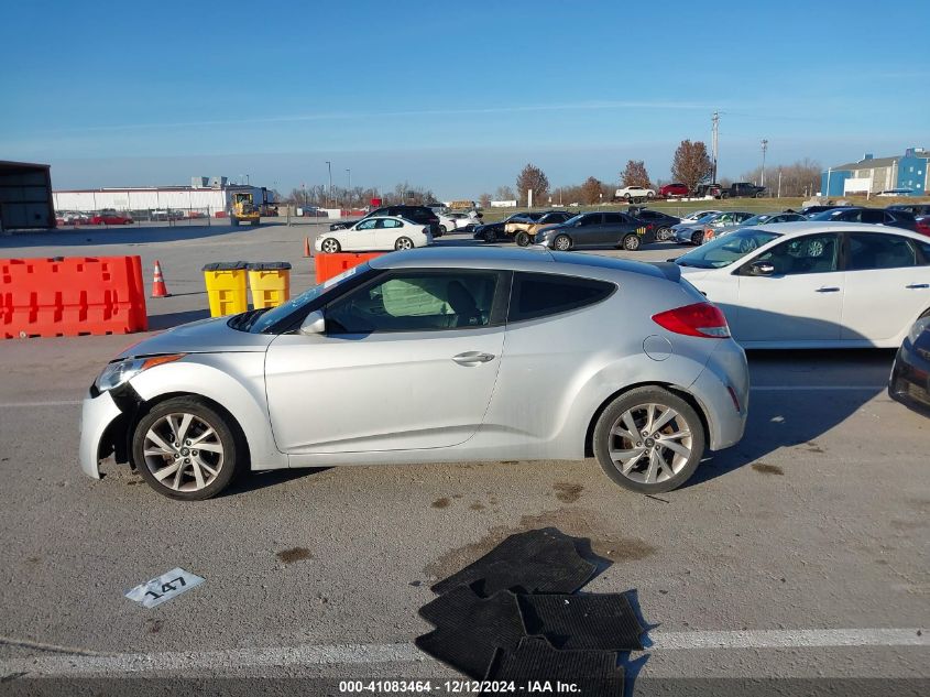 2016 Hyundai Veloster VIN: KMHTC6AD5GU265620 Lot: 41083464