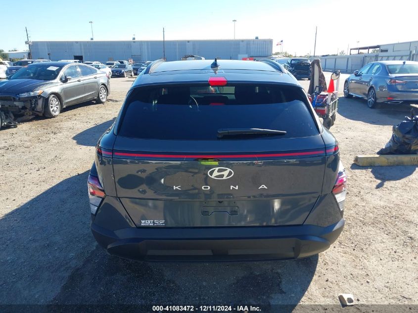 2024 Hyundai Kona Sel VIN: KM8HC3AB3RU105306 Lot: 41083472