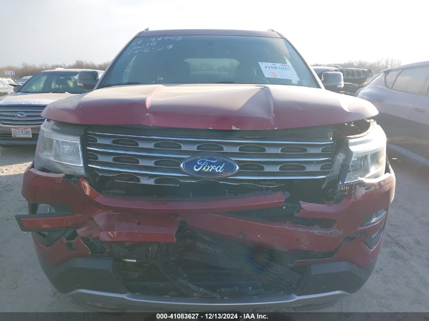 2016 Ford Explorer Xlt VIN: 1FM5K8DH2GGC47029 Lot: 41083627