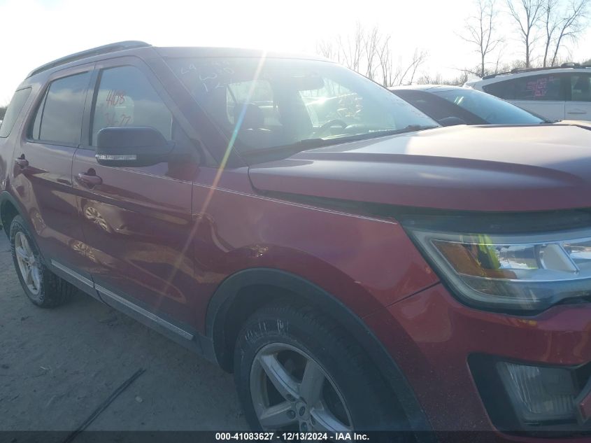 2016 Ford Explorer Xlt VIN: 1FM5K8DH2GGC47029 Lot: 41083627