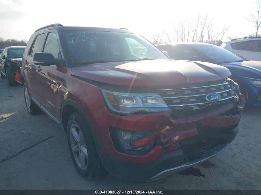 VIN 1FM5K8DH2GGC47029 2016 FORD EXPLORER no.1