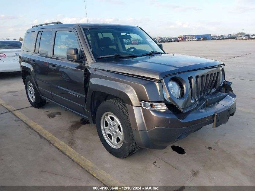 2015 Jeep Patriot, Sport