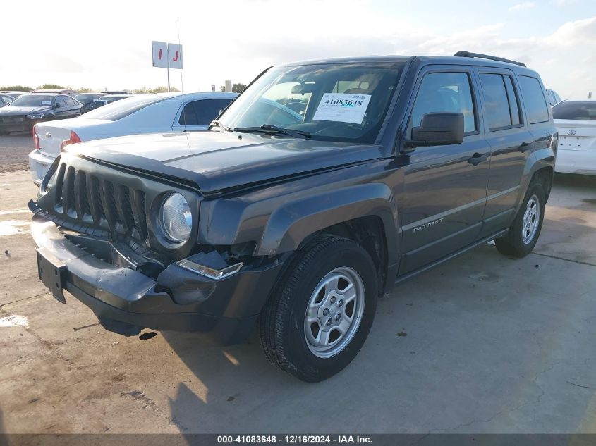 VIN 1C4NJPBB8FD203794 2015 Jeep Patriot, Sport no.2