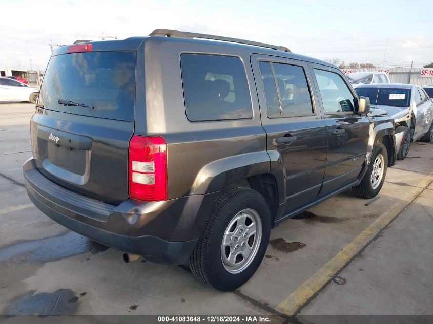 VIN 1C4NJPBB8FD203794 2015 Jeep Patriot, Sport no.4