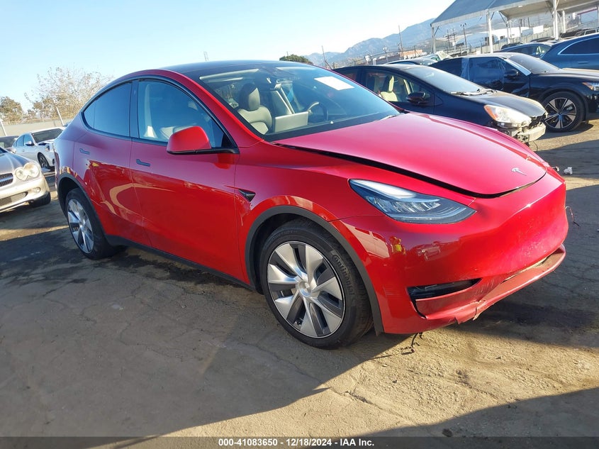 Vin: 7saygdee1pa129287, lot: 41573743, tesla model y awd/long range dual motor all-wheel drive 2023 img_1