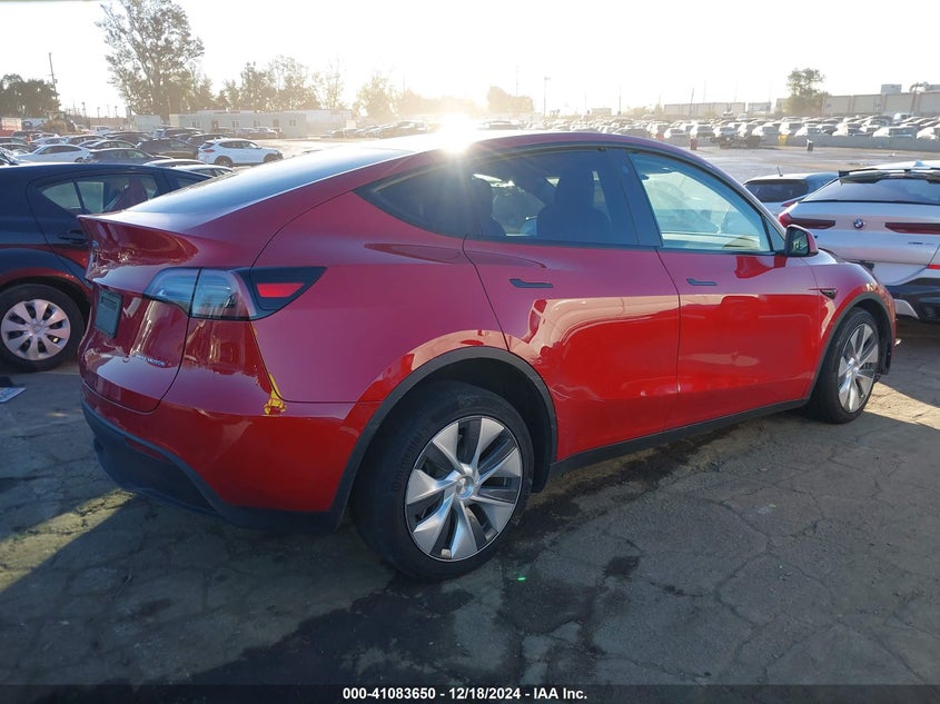 Vin: 7saygdee1pa129287, lot: 41573743, tesla model y awd/long range dual motor all-wheel drive 20234
