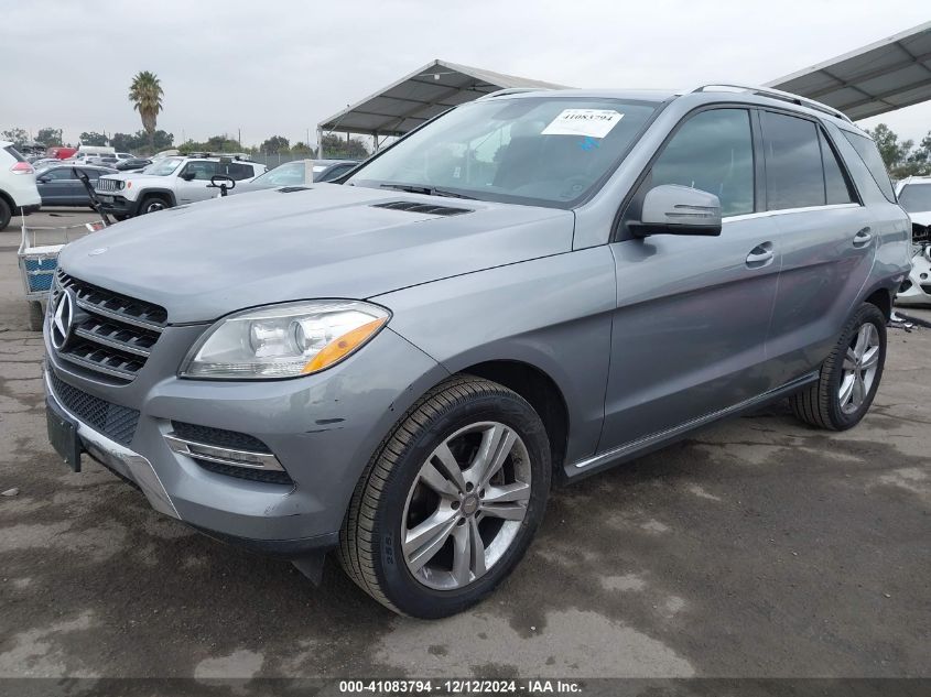 VIN 4JGDA5JB8DA107515 2013 Mercedes-Benz ML 350 no.2