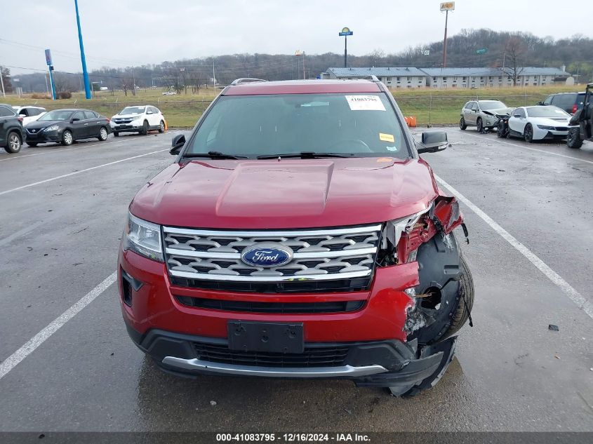 2018 Ford Explorer Xlt VIN: 1FM5K8D87JGA19275 Lot: 41083795