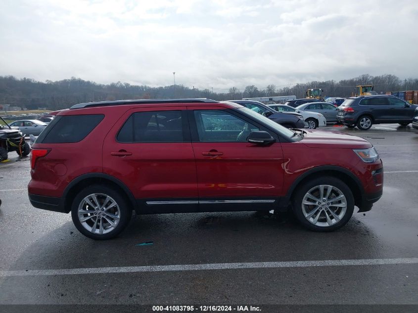 2018 Ford Explorer Xlt VIN: 1FM5K8D87JGA19275 Lot: 41083795