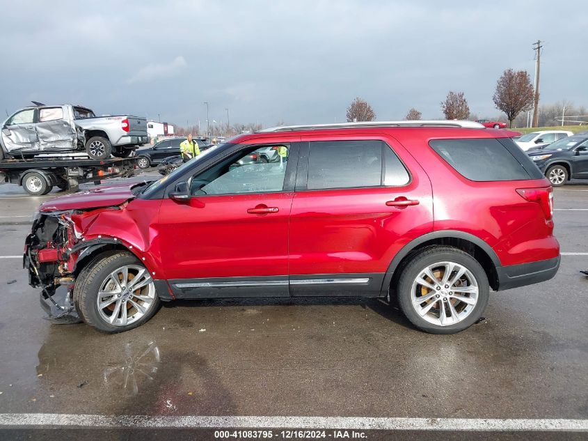 2018 Ford Explorer Xlt VIN: 1FM5K8D87JGA19275 Lot: 41083795