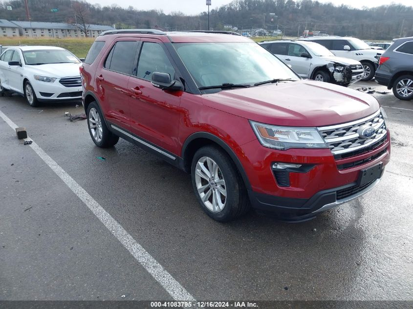 VIN 1FM5K8D87JGA19275 2018 FORD EXPLORER no.1