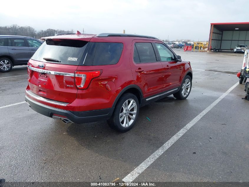 VIN 1FM5K8D87JGA19275 2018 FORD EXPLORER no.4