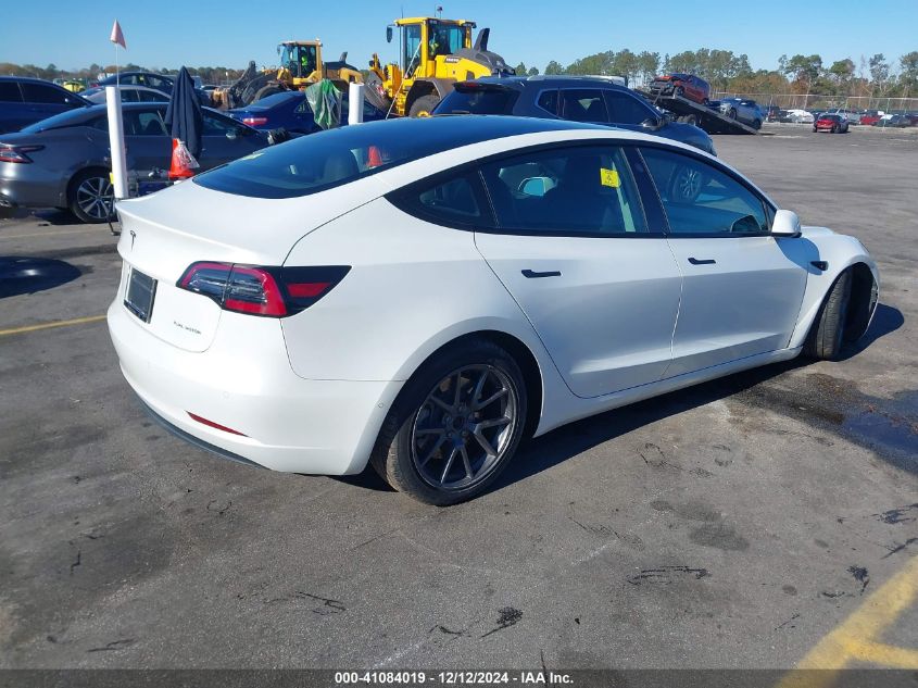 VIN 5YJ3E1EB3MF902079 2021 Tesla Model 3, Long Rang... no.4