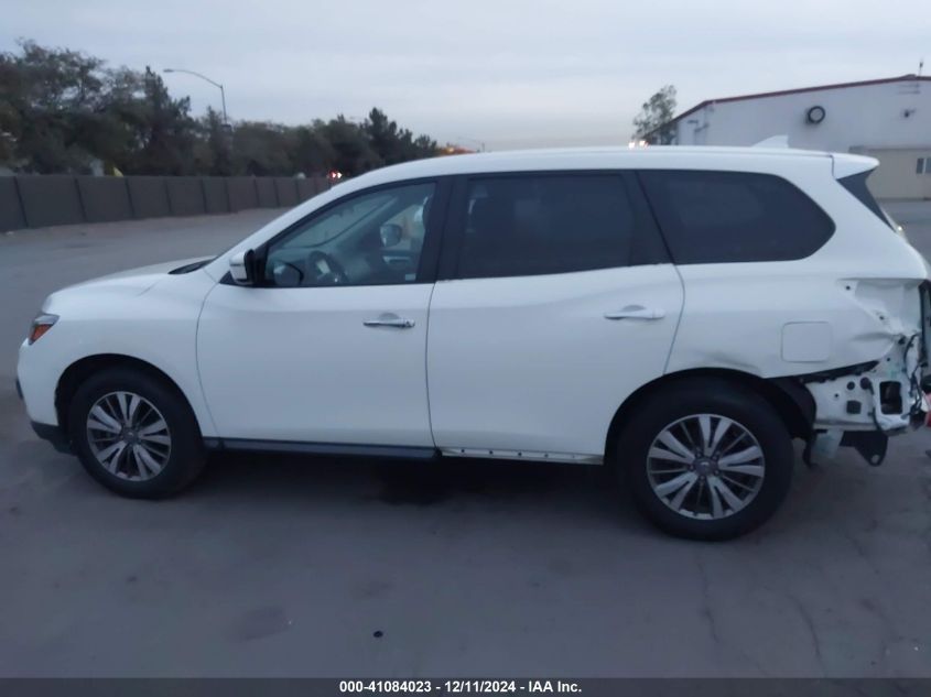 2019 Nissan Pathfinder S VIN: 5N1DR2MN9KC635322 Lot: 41084023