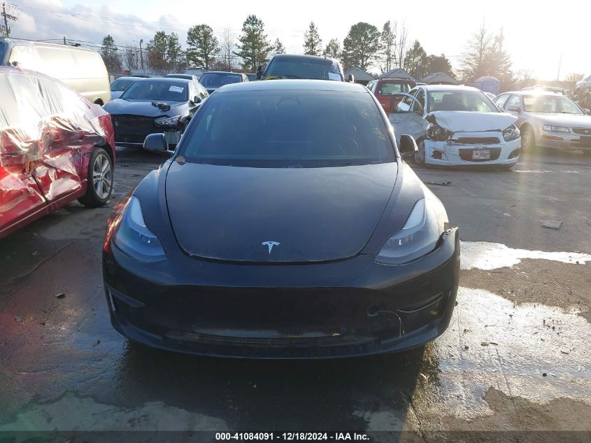 2021 Tesla Model 3 Standard Range Plus Rear-Wheel Drive VIN: 5YJ3E1EA5MF031614 Lot: 41084091