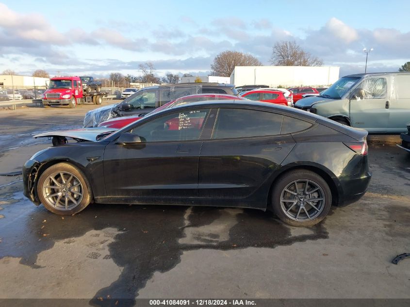 2021 Tesla Model 3 Standard Range Plus Rear-Wheel Drive VIN: 5YJ3E1EA5MF031614 Lot: 41084091