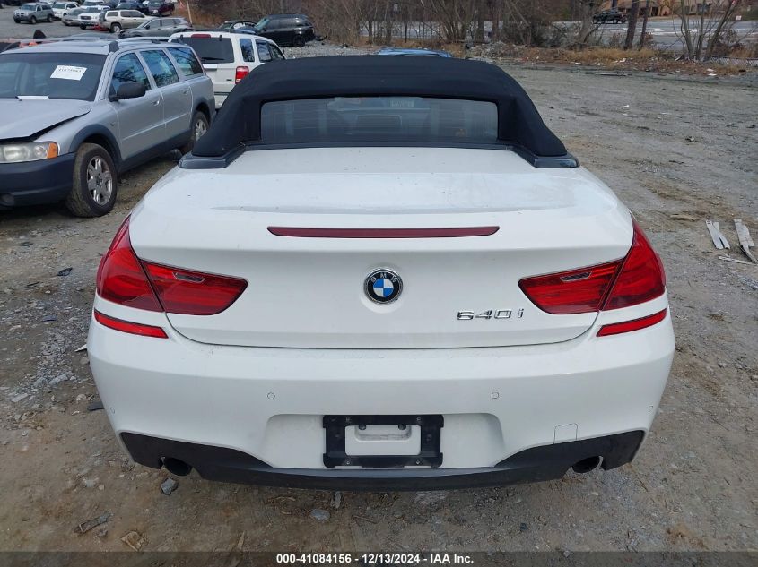 2014 BMW 640I - WBALW7C58EDX58922