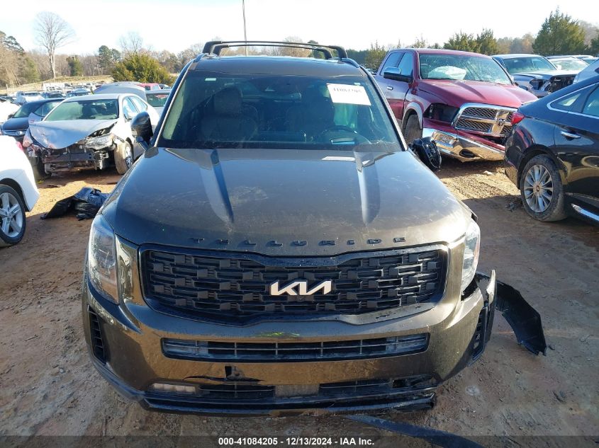 2022 Kia Telluride Sx VIN: 5XYP5DHC0NG318871 Lot: 41084205