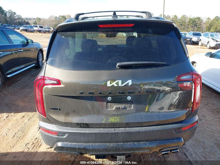 2022 Kia Telluride Sx VIN: 5XYP5DHC0NG318871 Lot: 41084205