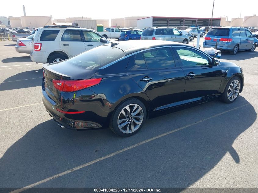 VIN 5XXGR4A69EG351011 2014 KIA Optima, Sx Turbo no.4