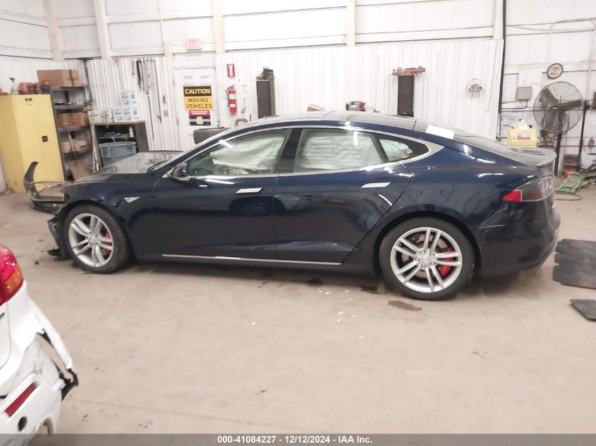 2014 Tesla Model S P85D VIN: 5YJSA1H22EFP62787 Lot: 41084227