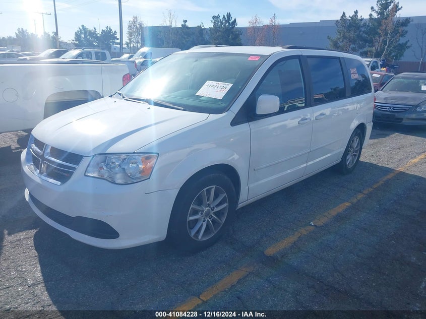 Vin: 2c4rdgcgxgr383992, lot: 41574321, dodge grand caravan sxt 20162