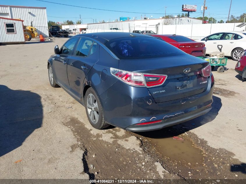 VIN KNAGN4AD6E5066844 2014 KIA Optima, Hybrid EX no.3