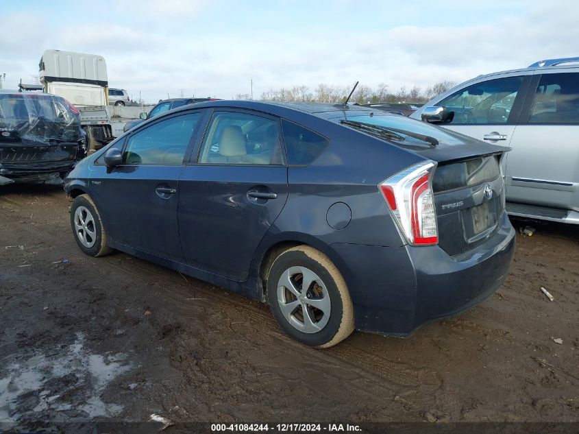 VIN JTDKN3DU5D5611157 2013 Toyota Prius, Three no.3