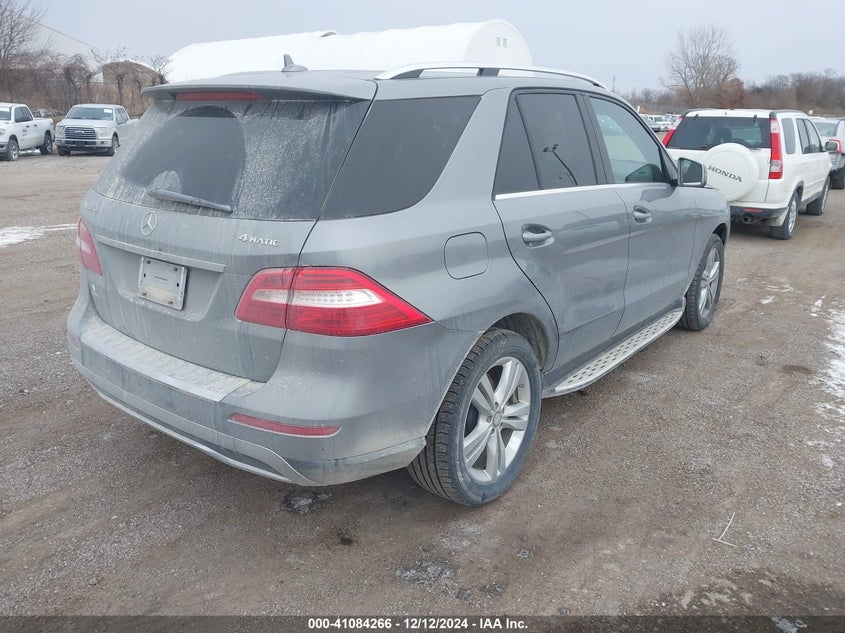2015 MERCEDES-BENZ ML 350 4MATIC - 4JGDA5HB7FA475239