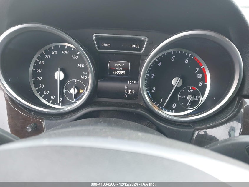 2015 MERCEDES-BENZ ML 350 4MATIC - 4JGDA5HB7FA475239