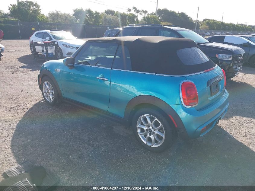 VIN WMWWG9C51J3E38933 2018 MINI CONVERTIBLE no.3