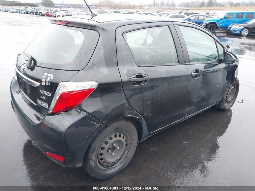 2012 Toyota Yaris Le VIN: JTDKTUD36CD514685 Lot: 41084303