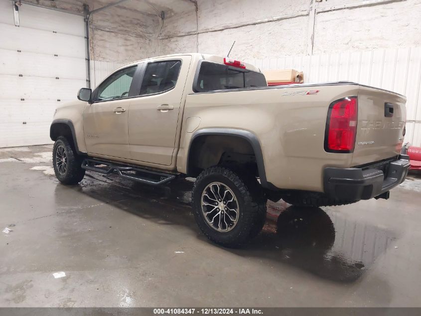 VIN 1GCGTEEN5M1267660 2021 Chevrolet Colorado, 4Wd... no.3