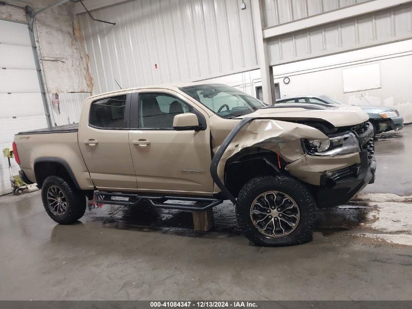 2021 Chevrolet Colorado 4Wd Short Box Zr2 VIN: 1GCGTEEN5M1267660 Lot: 41084347