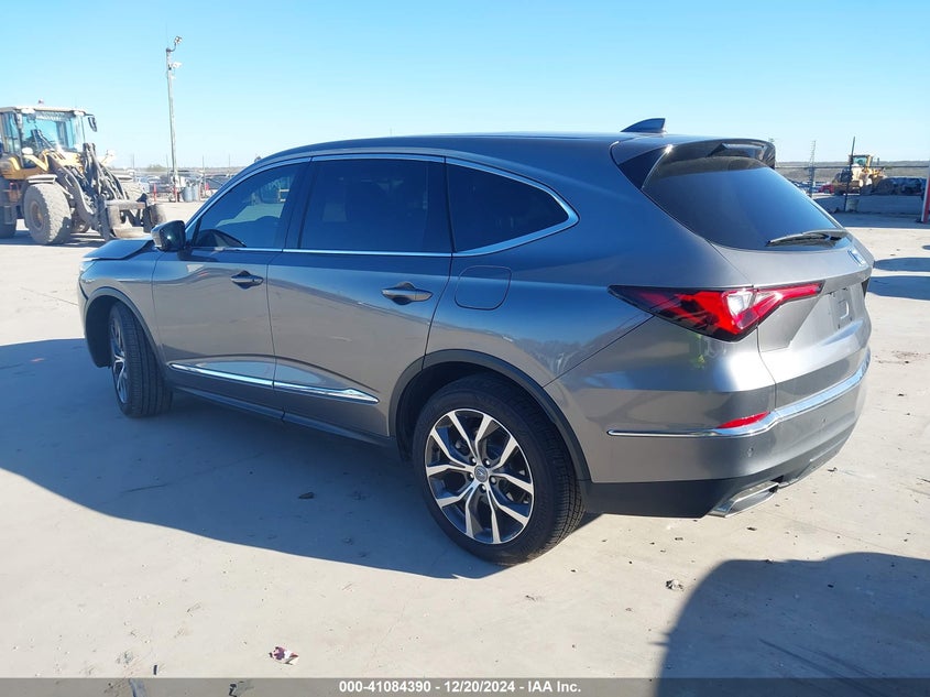 Vin: 5j8yd9h41rl005353, lot: 41574482, acura mdx technology package 20243