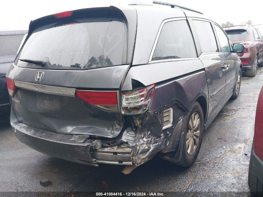 VIN 5FNRL5H65EB068565 2014 Honda Odyssey, Ex-L no.4