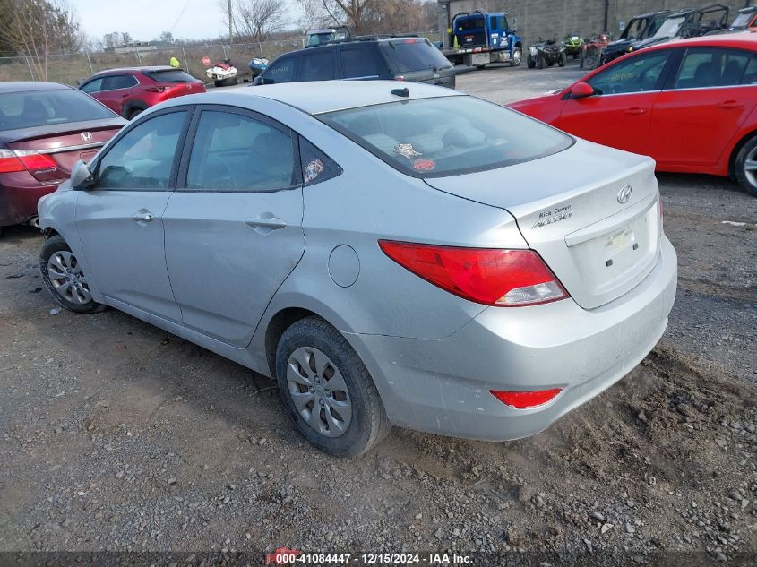 VIN KMHCT4AE6HU249201 2017 Hyundai Accent, SE no.3